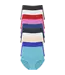 Fine Woman 10-Pack Katoenen Dames Slips met Hoge Taille