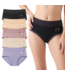 Fine Woman 5-Pack Katoenen Dames Slips met Strikje - Pastel