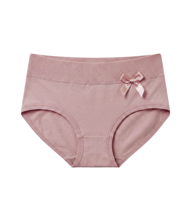 Fine Woman 5-Pack Katoenen Dames Slips met Strikje - Pastel