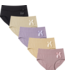 Fine Woman 5-Pack Katoenen Dames Slips met Strikje - Naturel