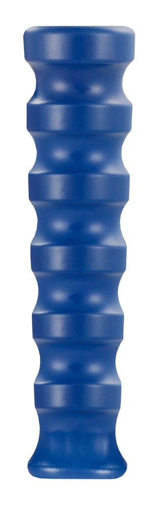 Knikrubber DN06, blauw geribbeld Knikrubber DN06, blauw geribbeld