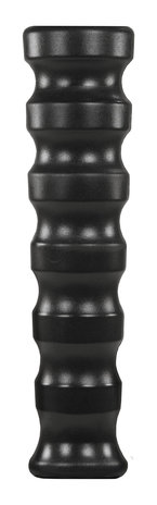 Knikrubber DN06, zwart geribbeld Knikrubber DN06, zwart geribbeld
