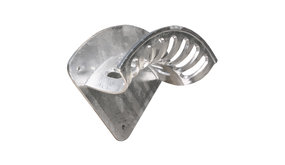 Slang wandhouder, aluminium M Slang wandhouder, aluminium M