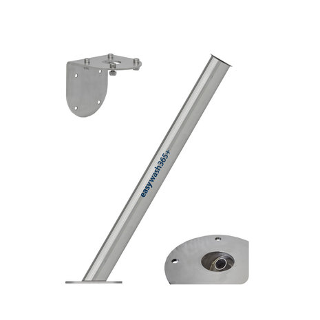 Easywash365+ Lanshouder onderaansluiting 60 mm Easywash365+ Lanshouder onderaansluiting 60 mm