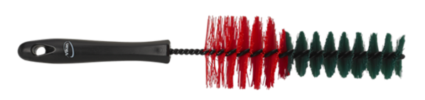 Velgenborstel 33 cm, rood/groen Velgenborstel 33 cm, rood/groen