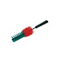 Velgenborstel 33 cm, rood/groen