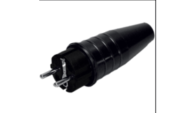Rubber stekker 16A/250V 2P+penaarde Rubber stekker 16A/250V 2P+penaarde