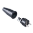 Rubber stekker 16A/250V 2P+penaarde