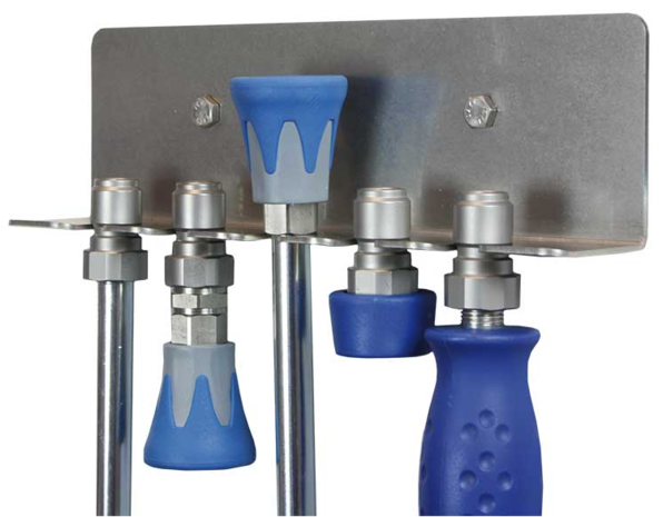 Lanshouder met 5 plaatsen Lanshouder met 5 plaatsen