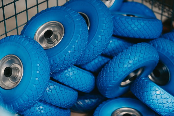 Wiel blauw, 260 mm Wiel blauw, 260 mm