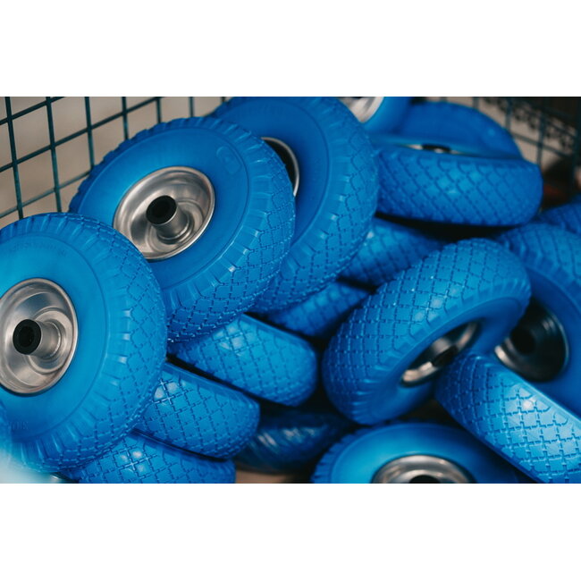 Wiel blauw, 260 mm