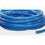 Geweven slang 9x3, blauw, per meter, chemiebestendig