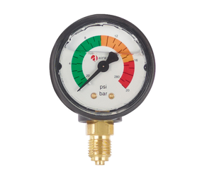 Manometer NW500, 1/4" AG,  0 - 20 bar