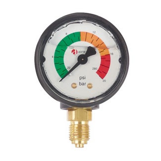 Manometer NW500, 1/4" AG,  0 - 20 bar