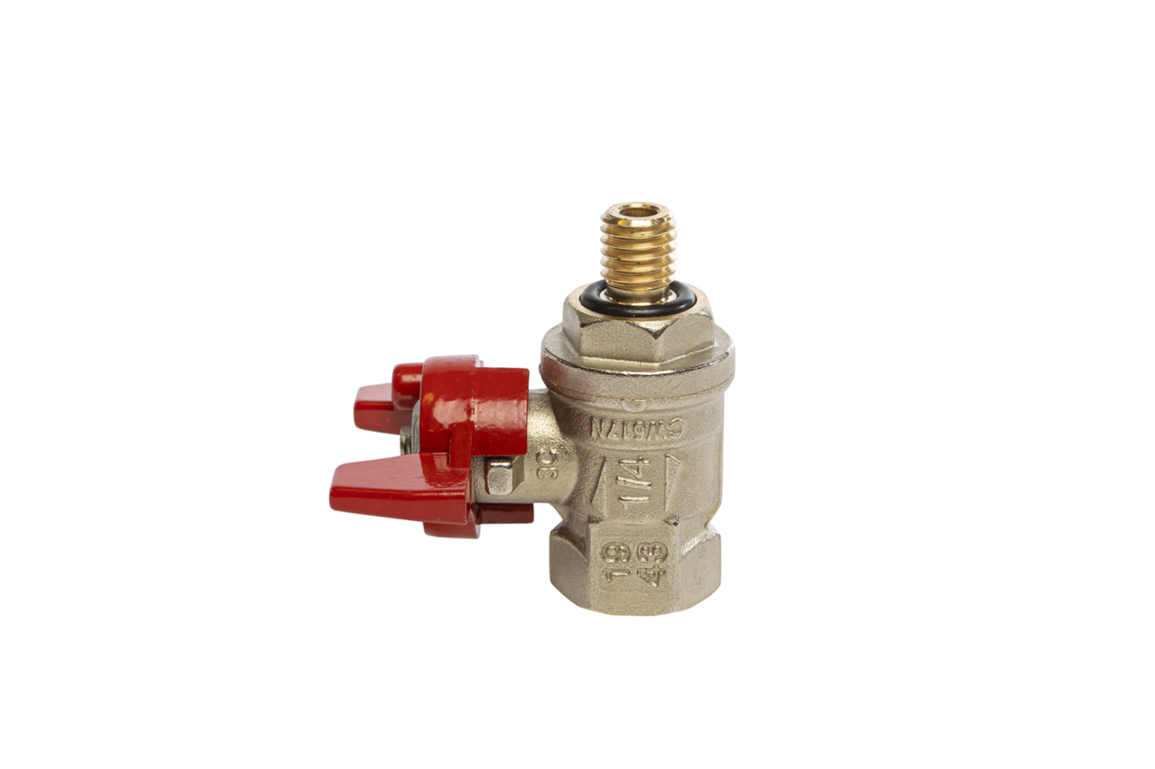 Bolkraan, 1/4" Bolkraan, 1/4"