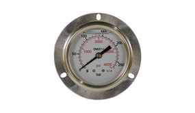 Installatie manometer, 1/4" AG, 0 - 250 bar, 63 mm