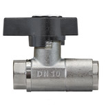 Kogelkraan, 3/8" IG, 210 bar