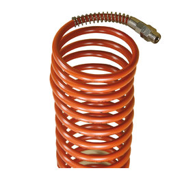 Spiraalslang, 1/4" AG, 10 m Spiraalslang, 1/4" AG, 10 m