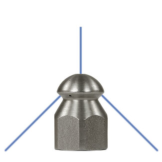Rioolsproeier ST-49, 1/4" IG, 1x0.8 - 3x0.8, 055