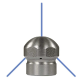 Rioolsproeier ST-49, 1/8" IG, 1x0.8 - 3x0.8, 055 Rioolsproeier ST-49, 1/8" IG, 1x0.8 - 3x0.8, 055