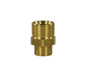 Tegennippel, M21 AG - 3/8" AG, 400 bar Tegennippel, M21 AG - 3/8" AG, 400 bar