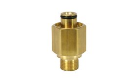 Adapter K-Lock-6, 3/8" AG - TR22 IG, 400 bar Adapter K-Lock-6, 3/8" AG - TR22 IG, 400 bar