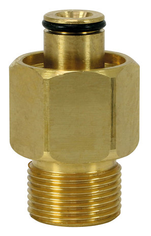 Adapter K-Lock-6, M22 AG - TR22 IG, 400 bar