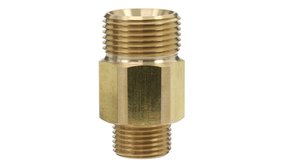 Tegennippel, M22 AG - 3/8" AG, 400 bar Tegennippel, M22 AG - 3/8" AG, 400 bar