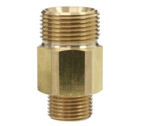 Tegennippel, M22 AG - 3/8" AG, 400 bar Tegennippel, M22 AG - 3/8" AG, 400 bar