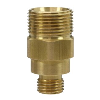 Tegennippel, M22 AG - 1/4" AG, 400 bar