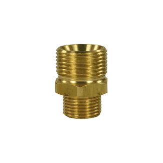 Tegennippel, M22 AG - 1/4" AG, 400 bar