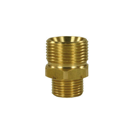 Tegennippel, M22 AG - 1/4" AG, 400 bar Tegennippel, M22 AG - 1/4" AG, 400 bar