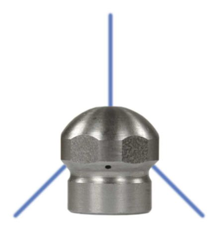 Rioolsproeier ST-49, 1/8" IG, 1x1.0 - 3x1.0, 075 Rioolsproeier ST-49, 1/8" IG, 1x1.0 - 3x1.0, 075