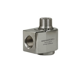Easywash365+ Haakse draaikoppeling, 3/8" IG - 3/8" AG, 275 bar