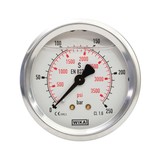 Manometer WIKA, 1/4" AG, 0 - 400 bar, 50 mm