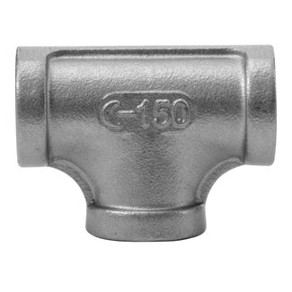 T-Stuk, RP 1/2" IG, 150 bar