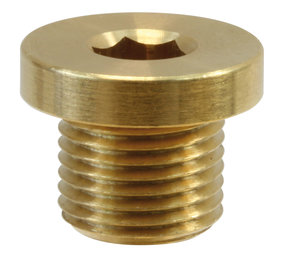 Plug, 1/4" AG, met rand, 250 bar Plug, 1/4" AG, met rand, 250 bar