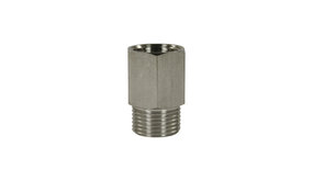 Reductie nippel, 3/8" AG - 3/8" IG, 250 bar Reductie nippel, 3/8" AG - 3/8" IG, 250 bar