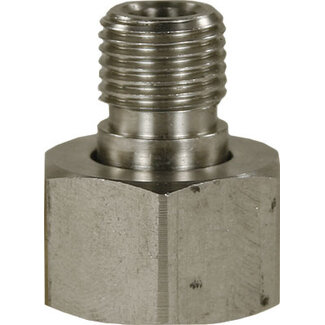Verloop, 1/4" AG  - M18 IG