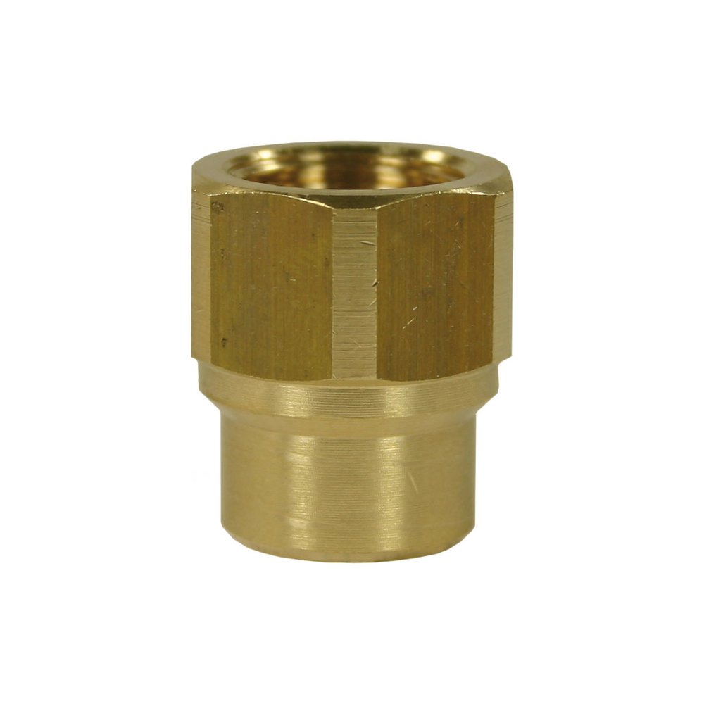 Reduceermof, 1/4" IG - 3/8" IG, 400 bar Reduceermof, 1/4" IG - 3/8" IG, 400 bar