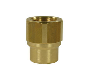 Reduceermof, 1/4" IG - 3/8" IG, 400 bar Reduceermof, 1/4" IG - 3/8" IG, 400 bar