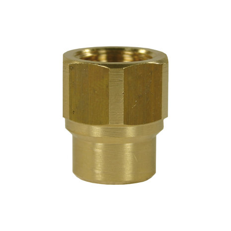 Reduceermof, 1/4" IG - 3/8" IG, 400 bar Reduceermof, 1/4" IG - 3/8" IG, 400 bar