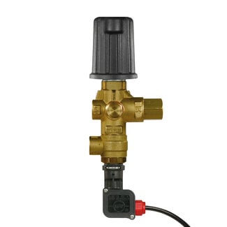 Overdrukventiel VB9, 220 bar, 30 l/min, met schakelaar