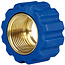 Losse moer, M22x1.5 - 16,4 mm, blauw