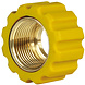 Losse moer, M22x1.5 - 16,4 mm, geel Losse moer, M22x1.5 - 16,4 mm, geel