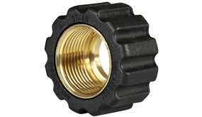 Losse moer, M22x1.5 - 16,4 mm, zwart Losse moer, M22x1.5 - 16,4 mm, zwart