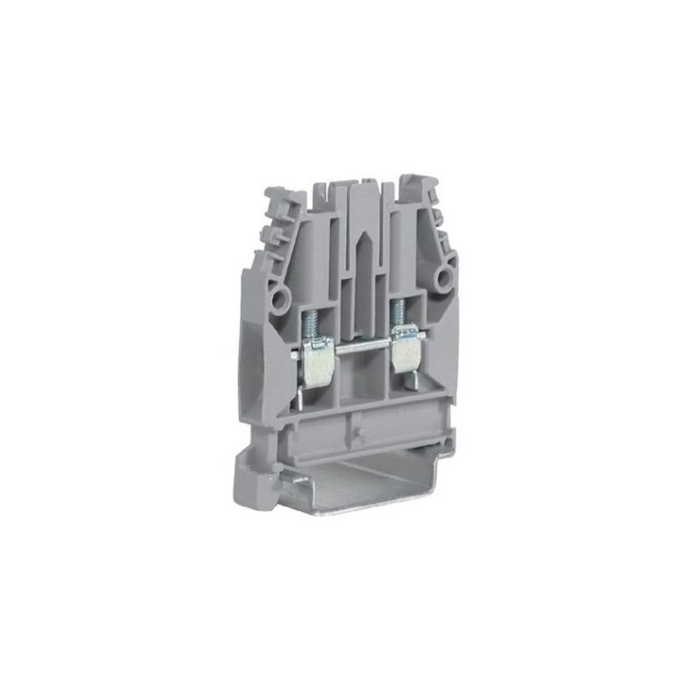 Doorvoerklem, 4 mm², grijs