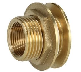 Tankdoorvoer, 1" - 3/4" Tankdoorvoer, 1" - 3/4"
