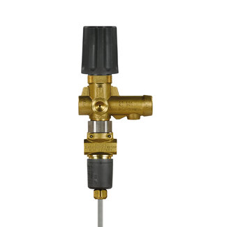 Suttner Bypass ventiel ST-261, 250 bar, 30 l/min, met schakelaar