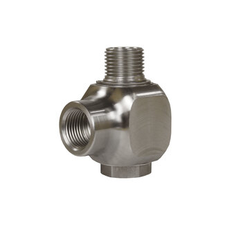 Haakse draaikoppeling ST-322, 1/2" IG - 1/2" AG, 400 bar